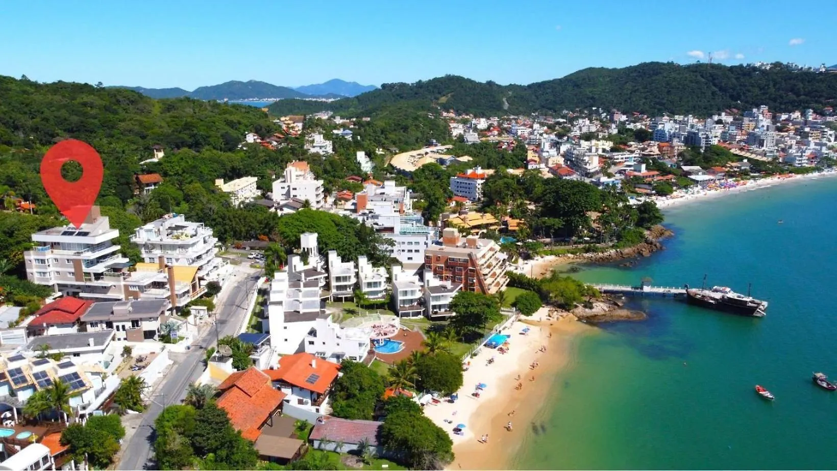 1079 - Apartamento Com Vista Para O Mar Em 봄비나스